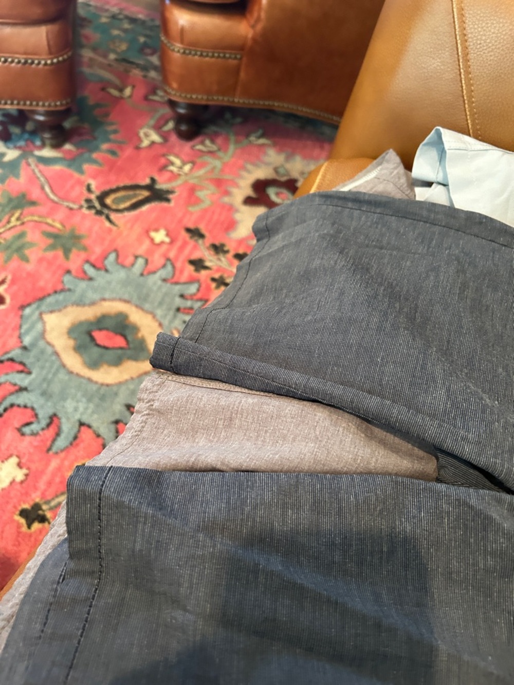 Billabong Men’s Gray and Light Gray Chino Pants - Classic Casual - Picture 2 of 6